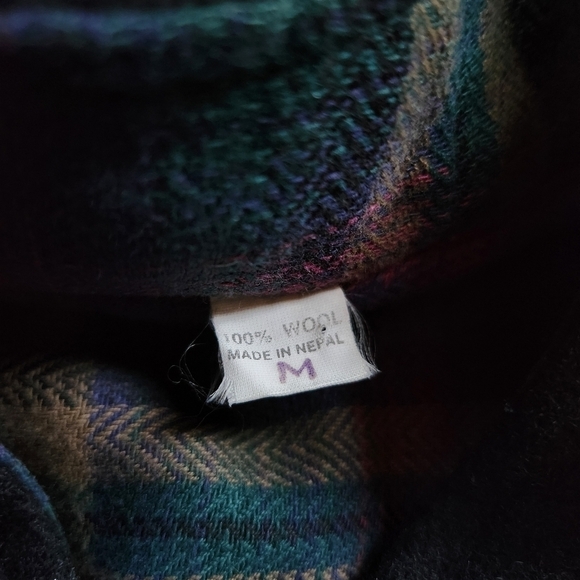 Vintage Wool Sz M Button up Jacket - Picture 4 of 6